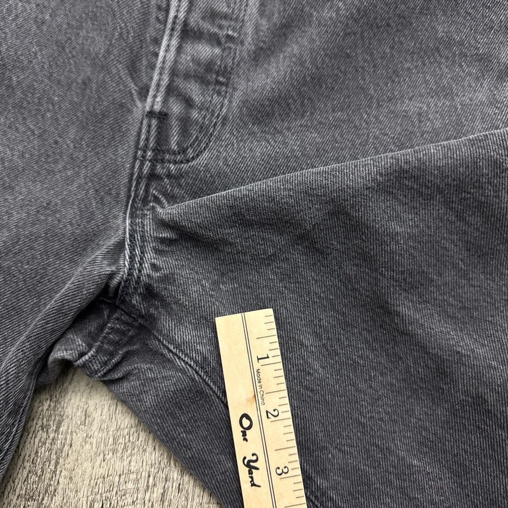 Vintage 90s Levi’s 501 Black Denim Button Fly Jeans Made in USA - Picture 8 of 13